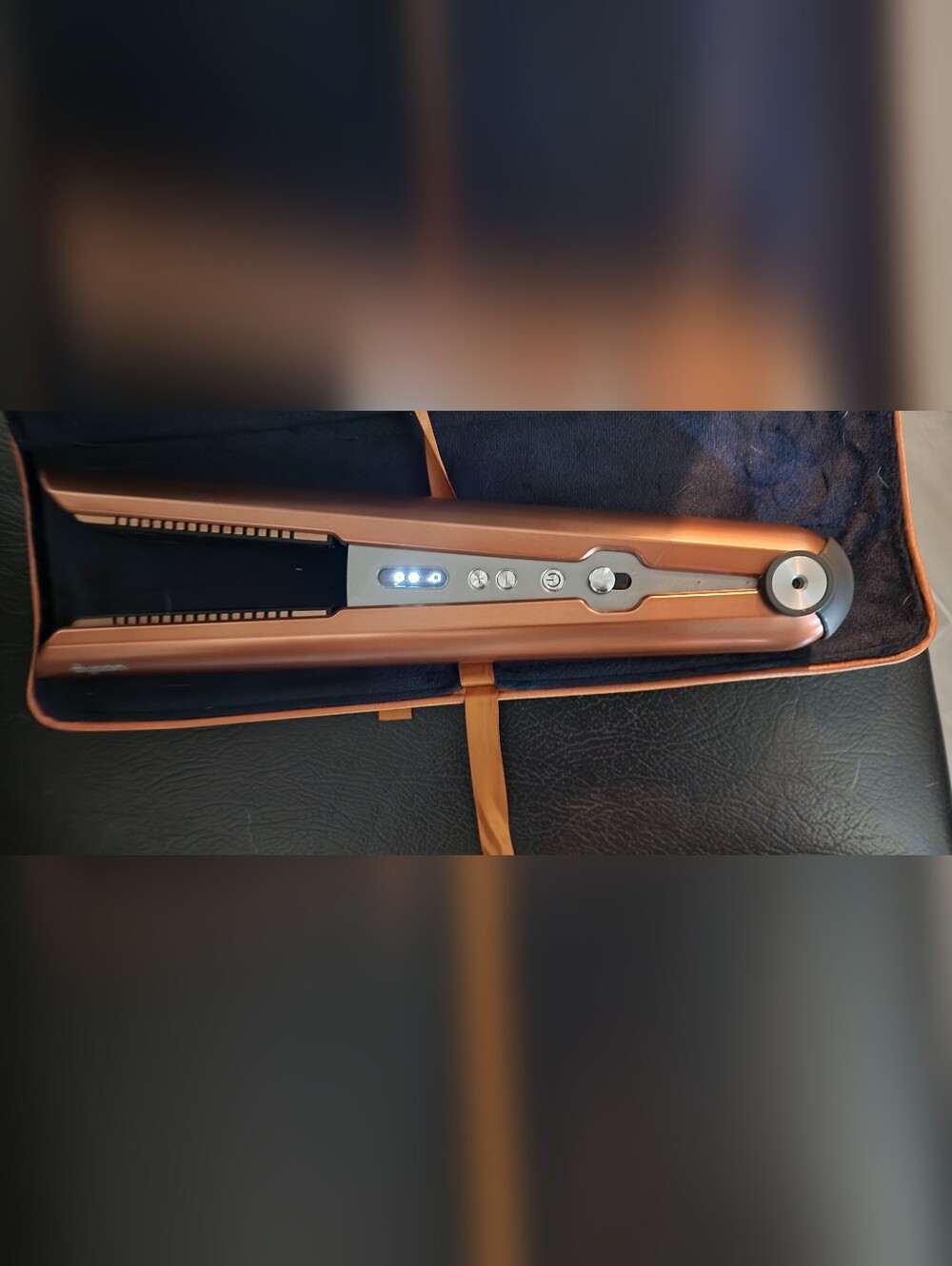 Dyson corraleMetallic Copper Ceramic Hair Straightener Flat Iron